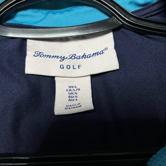 Tommy Bahama Golf Navy and Teal‎ Tank Top - Picture 4 of 5